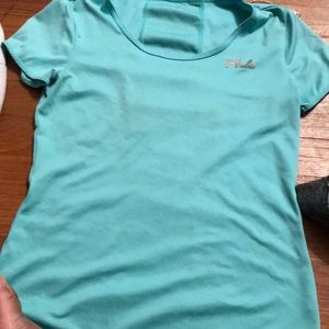 A blue t-shirt